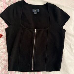 MAEVE cropped sweater top